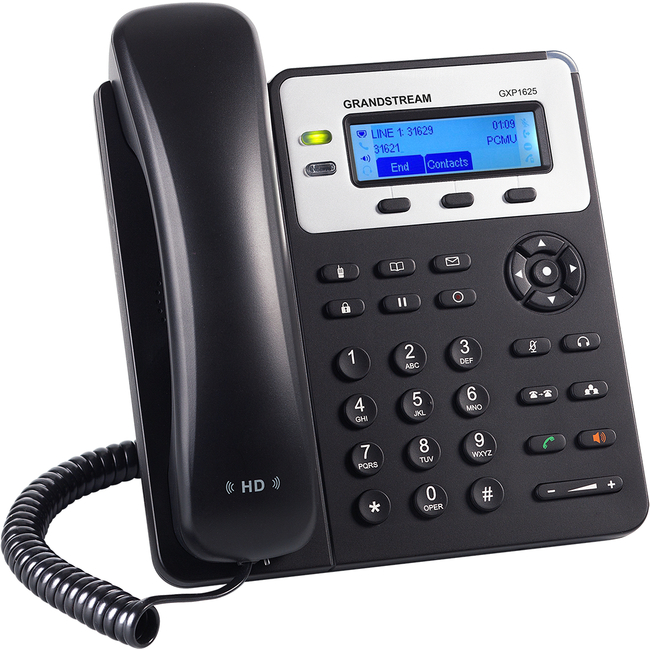 Discount Grandstream GXP1625 2 Line SIP Phone POE   GXP1625 2 Square 