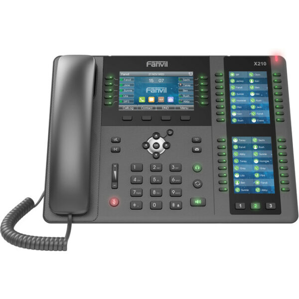 Discount Fanvil X210-V1 High-end Enterprise IP Phone With Three Screens ...